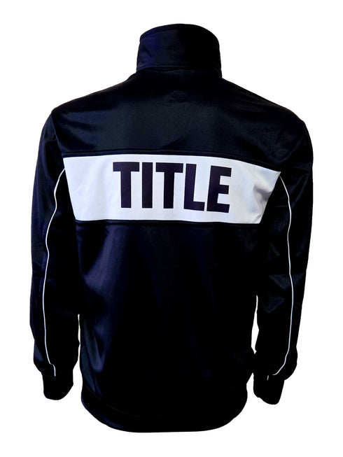 Title Tracksuit: Nylon-Black-Top Only